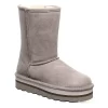Bearpaw Womens Retro Elle Fur Boot - Stone