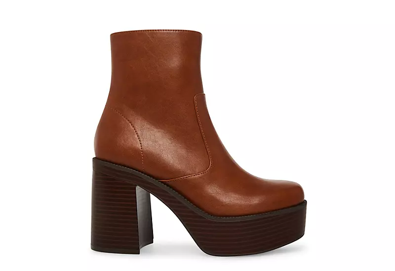 Madden Girl Womens Grace Dress Boot - Cognac 4 Madden Girl Womens Grace Dress Boot - Cognac - Image 2