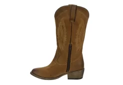 Bjorndal Womens Dalia Western Boot - Brown -Shoe Shop US 01 302718 03