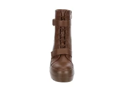 Limelight Womens Jazzie Lace Up Boot - Cognac -Shoe Shop US 01 302724 02