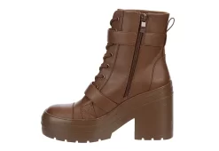 Limelight Womens Jazzie Lace Up Boot - Cognac -Shoe Shop US 01 302724 03