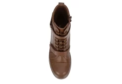Limelight Womens Jazzie Lace Up Boot - Cognac -Shoe Shop US 01 302724 05