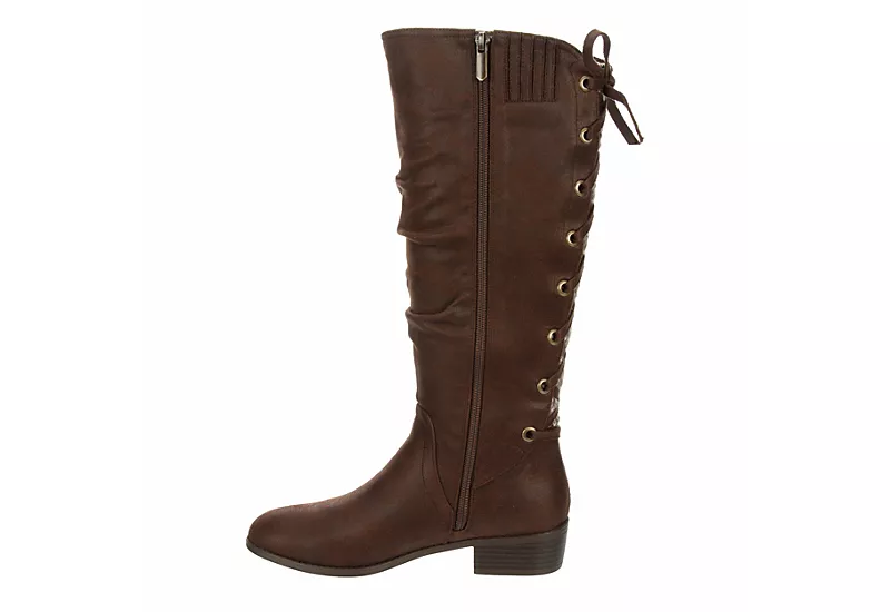 Xappeal Womens Cheyenne Tall Boot - Brown 6 Xappeal Womens Cheyenne Tall Boot - Brown - Image 4