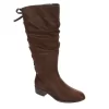 Xappeal Womens Cheyenne Wide Calf Tall Boot - Brown -Shoe Shop US 01 302740 00