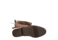 Xappeal Womens Cheyenne Wide Calf Tall Boot - Brown -Shoe Shop US 01 302740 06