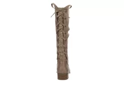 Xappeal Womens Cheyenne Wide Calf Tall Boot - Taupe -Shoe Shop US 01 302742 04