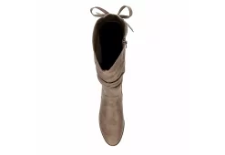 Xappeal Womens Cheyenne Wide Calf Tall Boot - Taupe -Shoe Shop US 01 302742 05