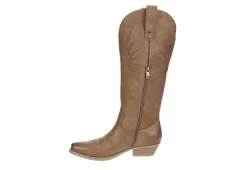 Michael By Michael Shannon Womens Taylor Western Boot - Taupe -Shoe Shop US 01 302744 03
