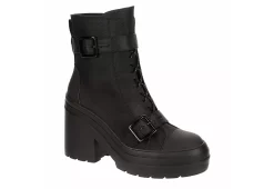 Limelight Womens Jasmyn Lace Up Boot - Black