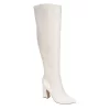 Michael By Michael Shannon Womens Camille Over The Knee Boot - Off White