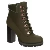 Limelight Womens Halle Lace-up Boot - Olive -Shoe Shop US 01 302780 00