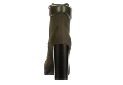 Limelight Womens Halle Lace-up Boot - Olive -Shoe Shop US 01 302780 04