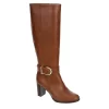 Lauren Blakwell Womens Raquel Wide Calf Tall Dress Boot - Cognac -Shoe Shop US 01 302783 00