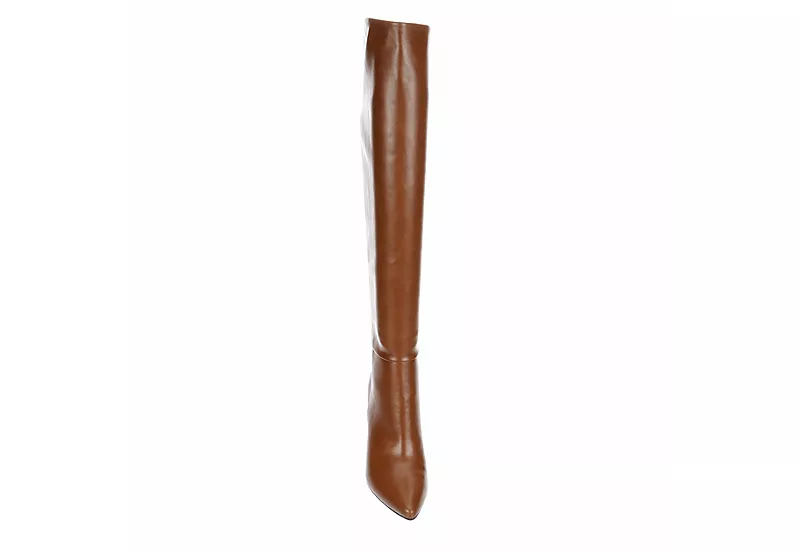 Michael By Michael Shannon Womens Camille Wide Calf Over The Knee Boot - Mocha 5 Michael By Michael Shannon Womens Camille Wide Calf Over The Knee Boot - Mocha - Image 3