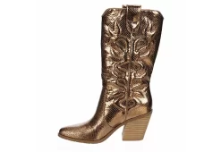 Michael By Michael Shannon Womens Faith Western Boot - Bronze 12 Michael By Michael Shannon Womens Faith Western Boot - Bronze -Shoe Shop US 01 302798 03