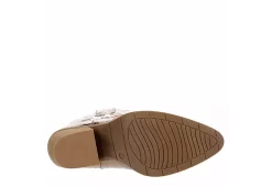 Michael By Michael Shannon Womens Faith Wide Calf Western Boot - Bronze -Shoe Shop US 01 302814 06