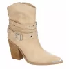 Michael By Michael Shannon Womens Dottie Western Boot - Beige -Shoe Shop US 01 302820 00