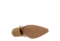 Michael By Michael Shannon Womens Dottie Western Boot - Beige 15 Michael By Michael Shannon Womens Dottie Western Boot - Beige -Shoe Shop US 01 302820 06