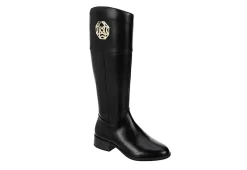 Michael By Michael Shannon Womens Brielle Tall Riding Boot - Black