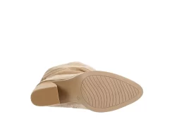 Michael By Michael Shannon Womens Millie Wide Calf Tall Boot - Tan -Shoe Shop US 01 302843 06