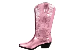 Madden Girl Womens Redford Western Boot - Pink -Shoe Shop US 01 302845 03