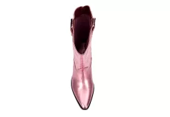 Madden Girl Womens Redford Western Boot - Pink -Shoe Shop US 01 302845 05
