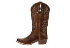 Justin Womens Rein Western Boot - Brown -Shoe Shop US 01 302852 03