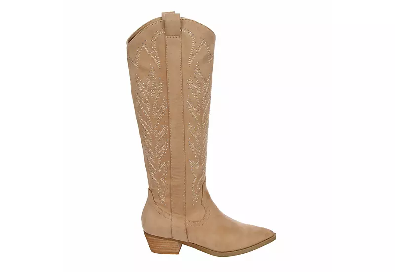 Dv By Dolce Vita Womens Kitschy Western Boot - Beige 4 Dv By Dolce Vita Womens Kitschy Western Boot - Beige - Image 2