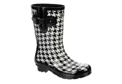London Fog Womens Tally Rain Boot - Black