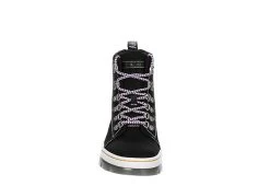 Dr. Martens Dr.martens Womens Combs Nylon Combat Boot - Black -Shoe Shop US 01 302898 02