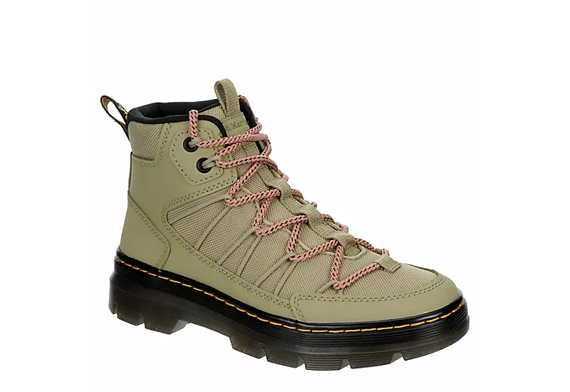 Dr. Martens Dr.martens Womens Buwick Lace-up Boot - Olive 3 Dr. Martens Dr.martens Womens Buwick Lace-up Boot - Olive