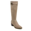 Lifestride Womens Daring Wide Calf Tall Boot - Med Natural -Shoe Shop US 01 303093 00
