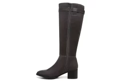 Lifestride Womens Daring Wide Calf Tall Boot - Dark Grey -Shoe Shop US 01 303094 03