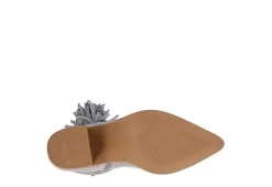 Journee Collection Womens Hartly Fringed Extra Wide Calf Dress Boot - Grey -Shoe Shop US 01 303184 06