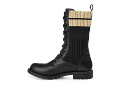 Journee Collection Womens Melei Lace Up Boot - Black -Shoe Shop US 01 303339 03