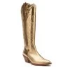 Coconuts Womens Agency Western Boot - Gold -Shoe Shop US 01 303487 00