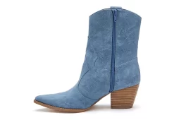 Coconuts Womens Bambi Western Boot - Blue -Shoe Shop US 01 303494 03
