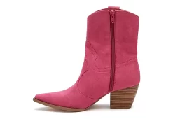 Coconuts Womens Bambi Western Boot - Bright Pink -Shoe Shop US 01 303496 03