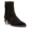 Coconuts Womens Jane Western Ankle Boot - Black 2 Coconuts Womens Jane Western Ankle Boot - Black -Shoe Shop US 01 303520 00