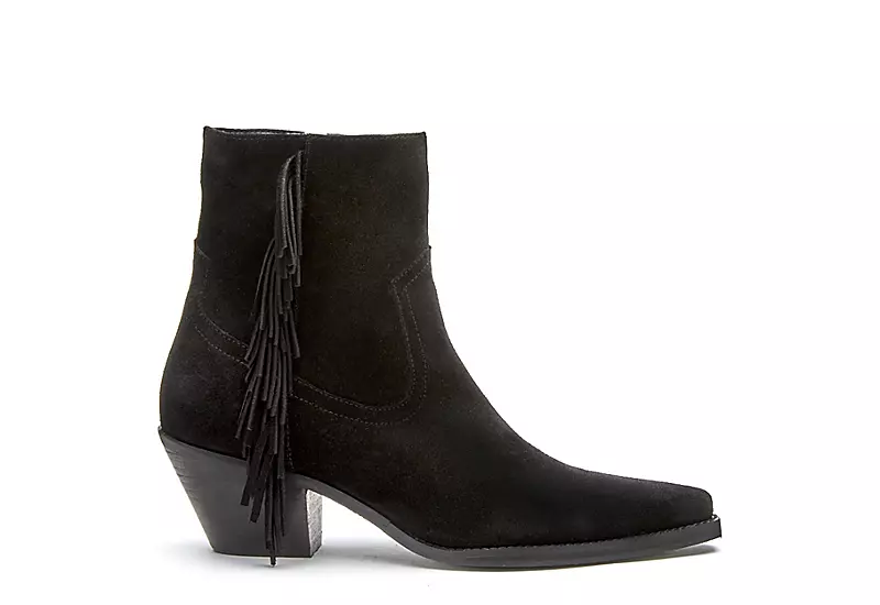 Coconuts Womens Jane Western Ankle Boot - Black 4 Coconuts Womens Jane Western Ankle Boot - Black - Image 2