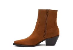 Coconuts Womens Jane Western Ankle Boot - Cognac -Shoe Shop US 01 303522 03