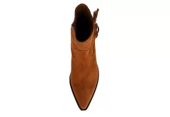 Coconuts Womens Jane Western Ankle Boot - Cognac -Shoe Shop US 01 303522 05