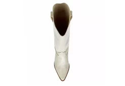 Coconuts Womens Jax Tall Western Boot - Ivory 14 Coconuts Womens Jax Tall Western Boot - Ivory -Shoe Shop US 01 303524 05
