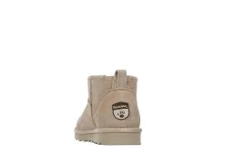 Bearpaw Womens Shorty Fur Boot - Taupe -Shoe Shop US 01 303528 04
