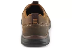 Skechers Mens Dockland Slip On Oxford - Brown -Shoe Shop US 01 311272 02