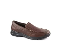 Rockport Mens Junction Point Slip On Oxford - Brown