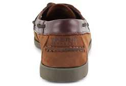 Sperry Mens Leeward Boat Shoe - Brown -Shoe Shop US 01 315143 02