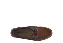 Sperry Mens Leeward Boat Shoe - Brown -Shoe Shop US 01 315143 05