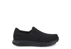 Skechers Mens Mcallen Slip Resistant Work Shoe - Black 10 Skechers Mens Mcallen Slip Resistant Work Shoe - Black -Shoe Shop US 01 318033 01