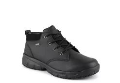 Fila Mens Mike Slip Resistant Work Shoe - Black